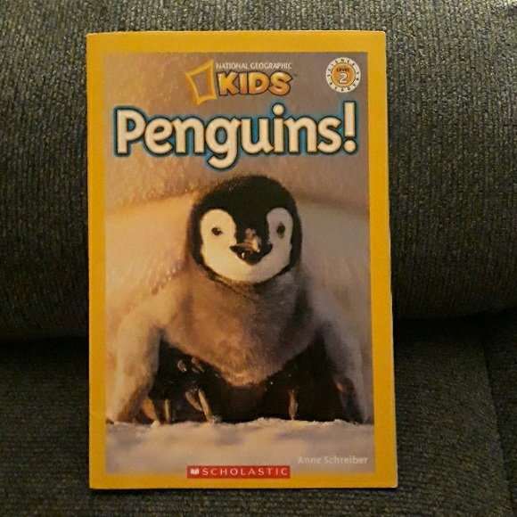 National Geographic Other - National Geographic Kids Schilastic Penguins Magazine Scienece Level 2 reader